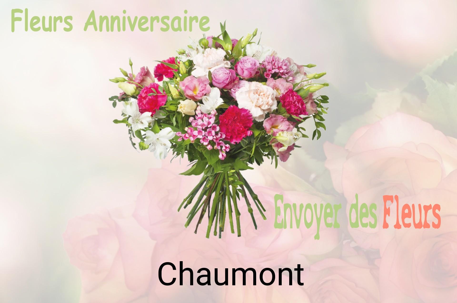 Bouquet de fleurs d’anniversaire livré à Chaumont